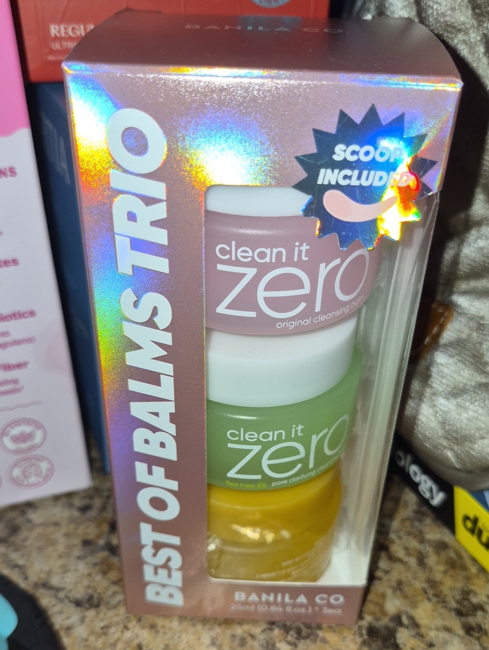 Clean It Zero Best of Balms Trio - Banila Co Nwt